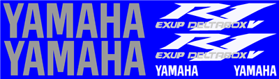 Yamaha R1 Decal Set 2004 Model