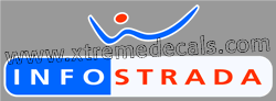 INFOSTRADA decal With Logo
