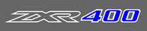 ZXR 400 Decal