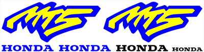 Honda MT5 Full Decal Set 1998 Style