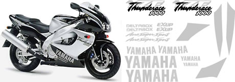 Yamaha Thunderace YZR 1000R Decal set 