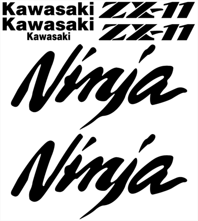 Kawasaki ZX-11 Full Decal Set