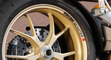 Ducati Monster Rim Decal set  2 Colour