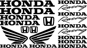 Honda 15 Decal Set
