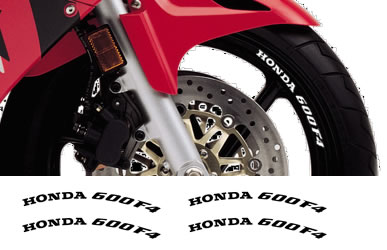 Rim Decal set Honda 600F4
